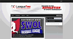 Desktop Screenshot of leaguetime.com